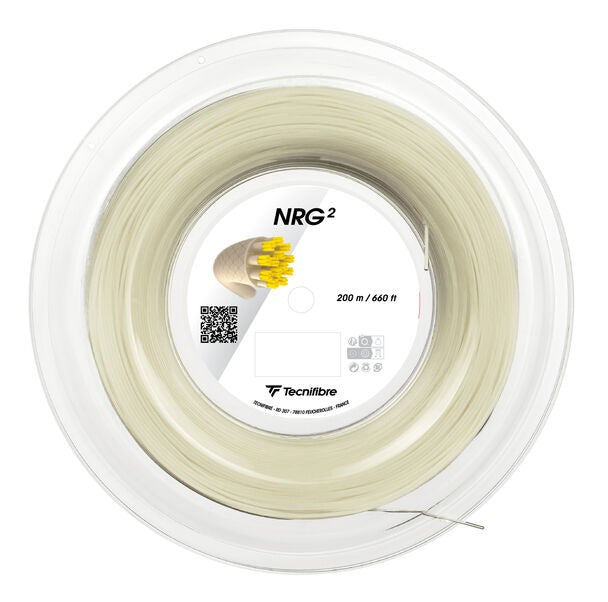 Tecnifibre NRG2 Natural Tennis String (200m Reel)