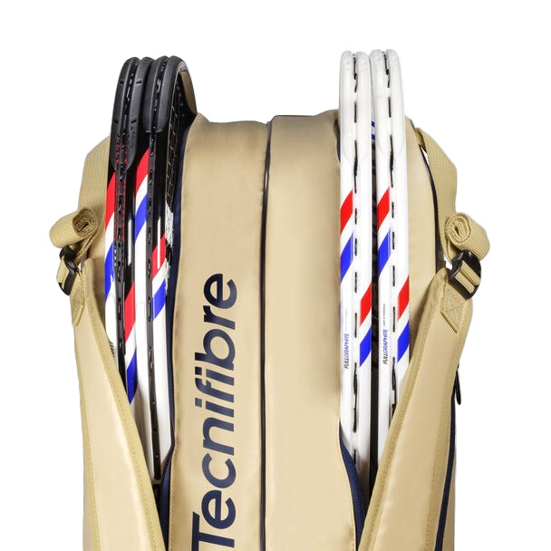 Tecnifibre Tour Endurance 6R Sand/Navy Racket Bag (6 Pack)