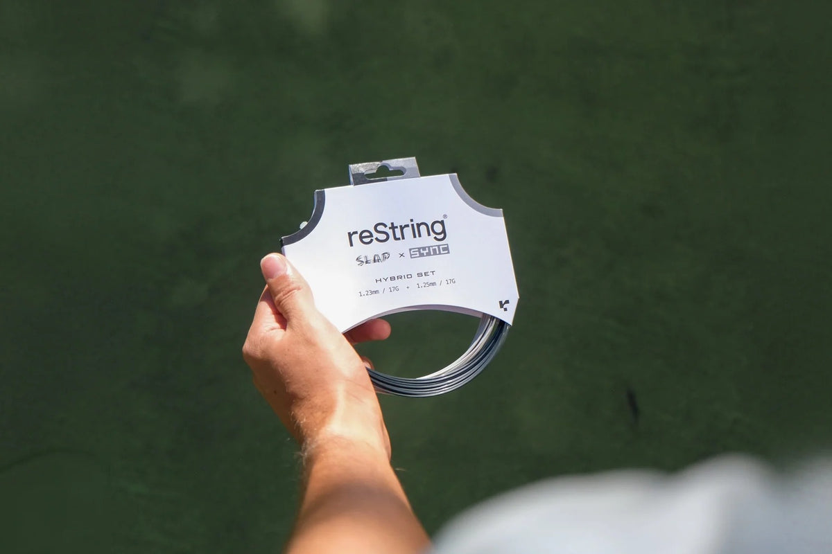 reString Slap X Sync Hybrid Tennis String (Single Pack)