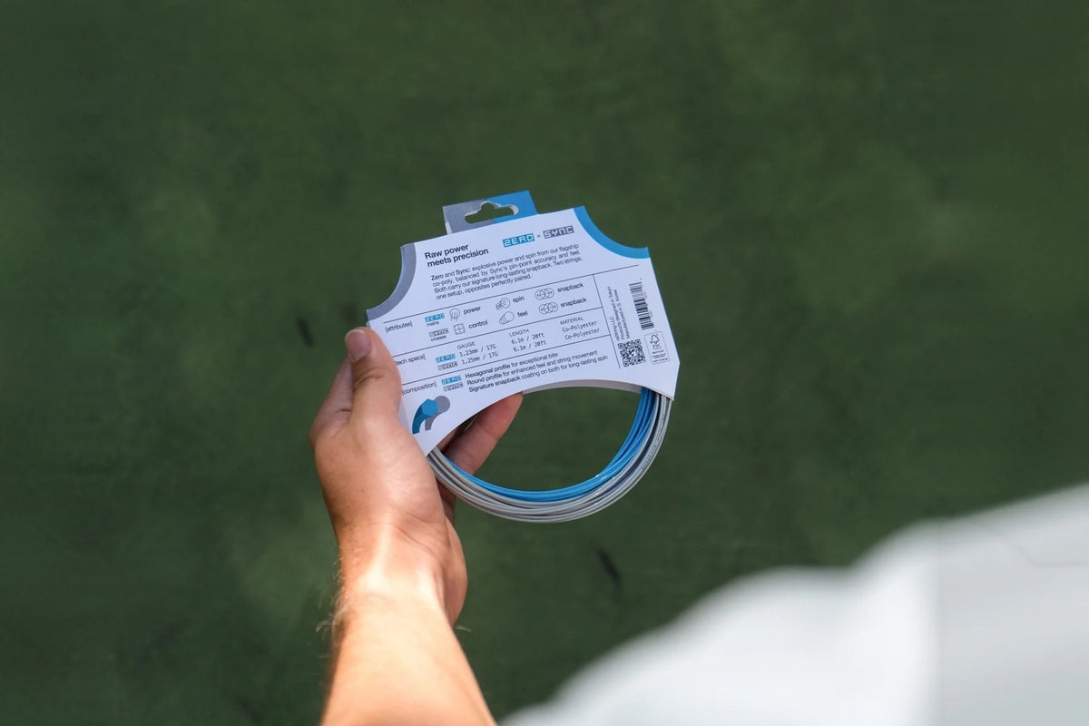 reString Zero X Sync Hybrid Tennis String (Single Pack)