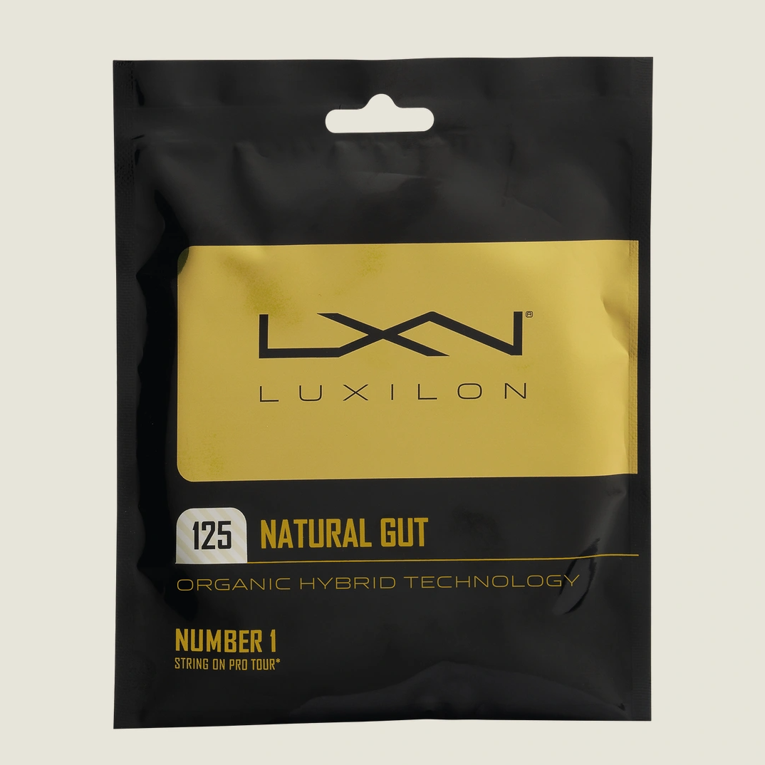 Luxilon LXN Natural Gut 125 Tennis String (Single Pack)
