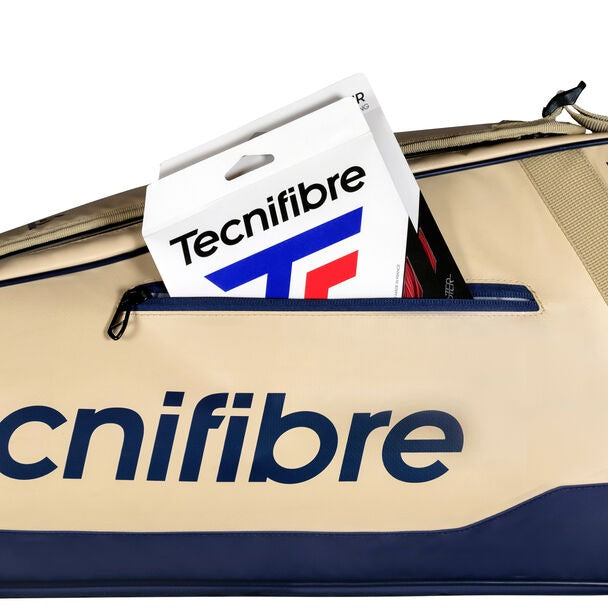 Tecnifibre Tour Endurance 6R Sand/Navy Racket Bag (6 Pack)