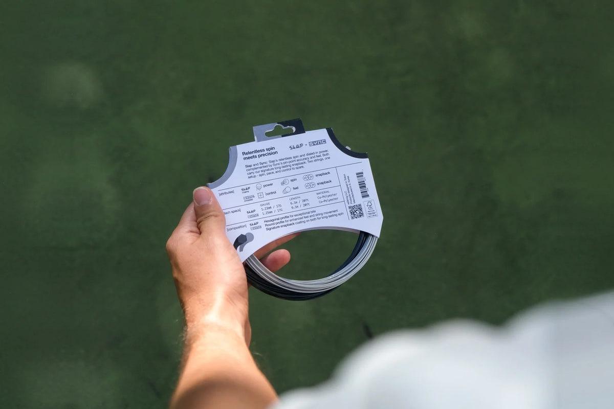 reString Slap X Sync Hybrid Tennis String (Single Pack)