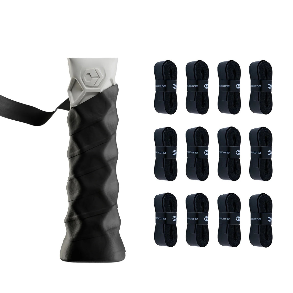 Hesacore Hesatac Pickleball Overgrip (12 Pack)