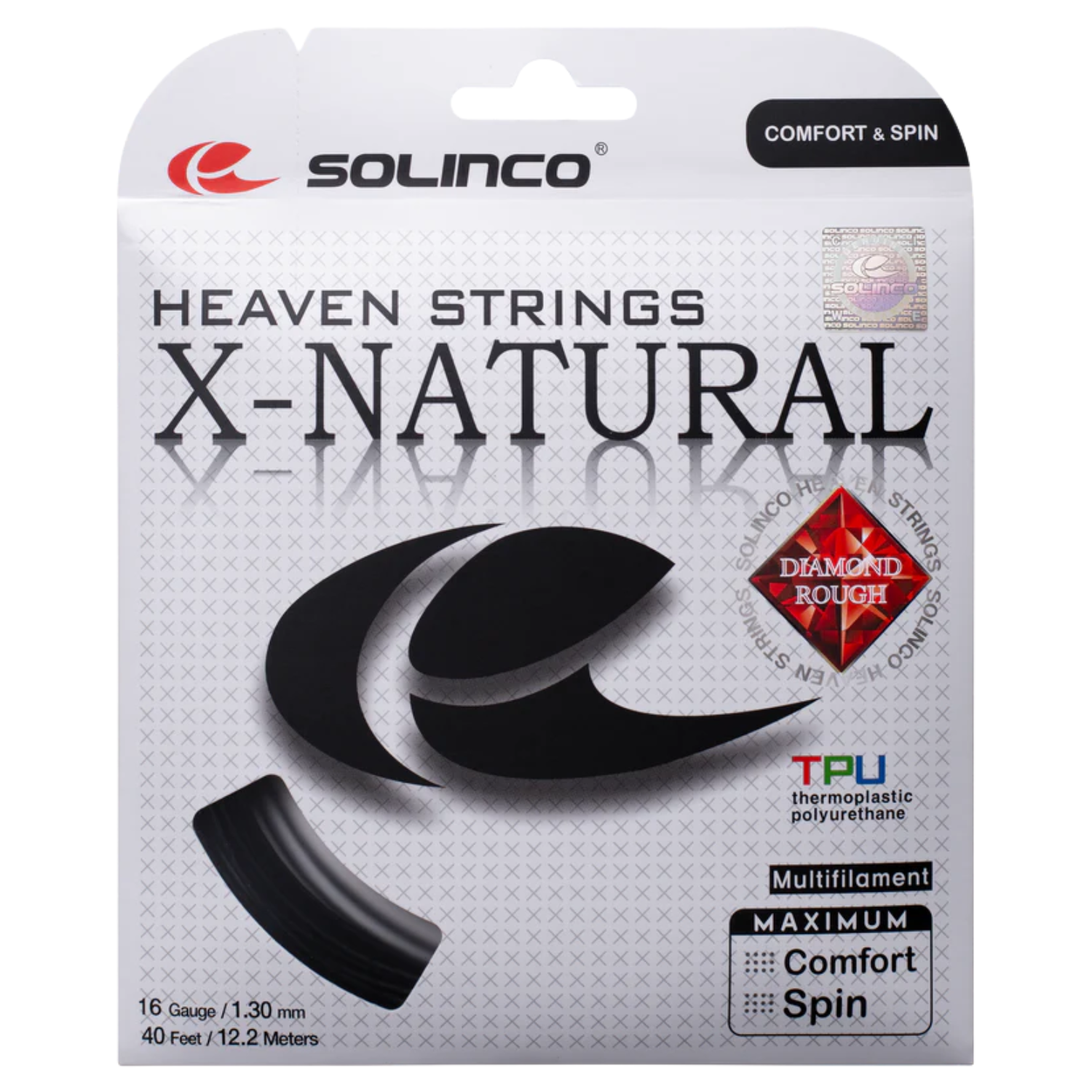 Solinco X-Natural Tennis String (Single Pack)