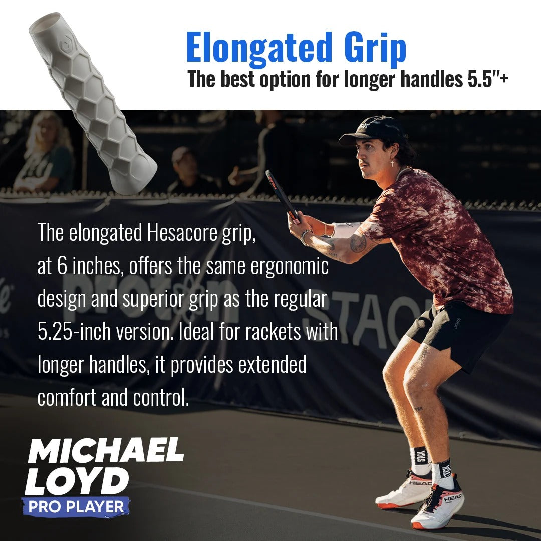 Hesacore Pickleball ELONGATED Grip