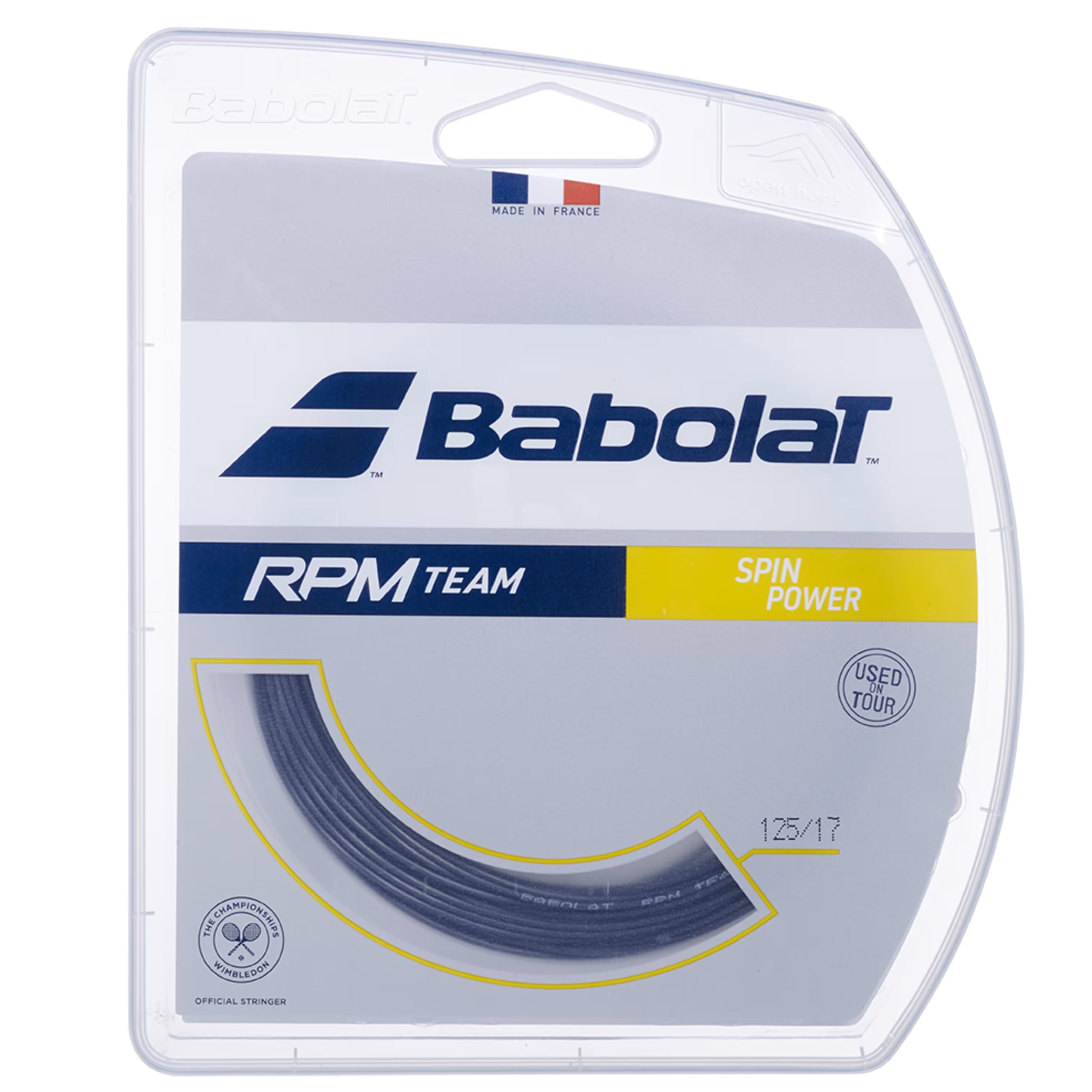 Babolat RPM Team 12M Tennis String (Single Pack)
