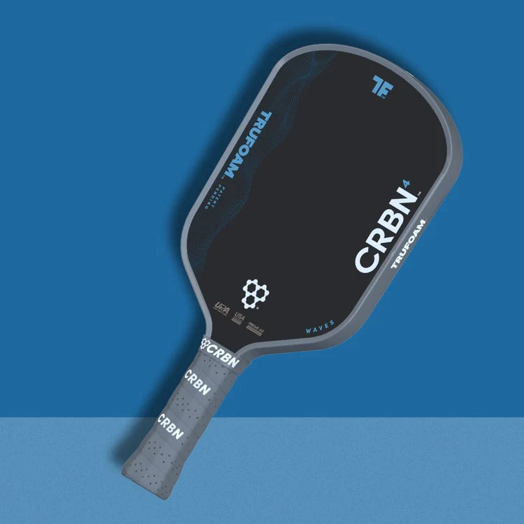 CRBN 4 TruFoam Waves Pickleball Paddle (Hybrid, AeroCurve)