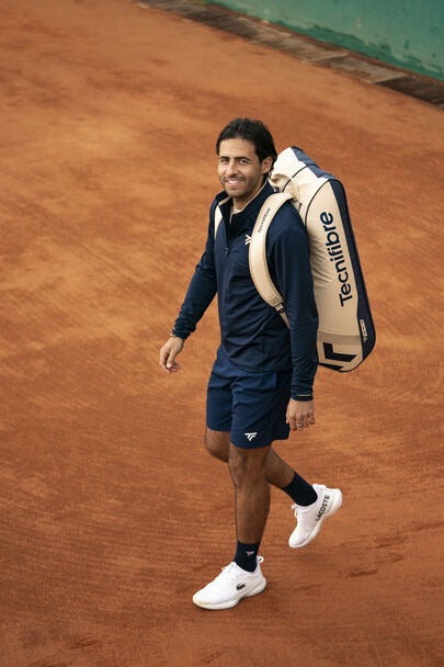 Tecnifibre Tour Endurance 6R Sand/Navy Racket Bag (6 Pack)