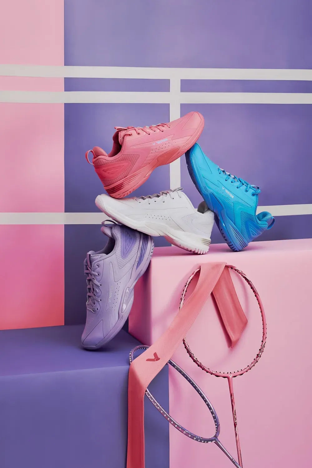 Victor Capsule Collection A970 NitroLite CPS L Badminton Shoes (Milk White) (Unisex)