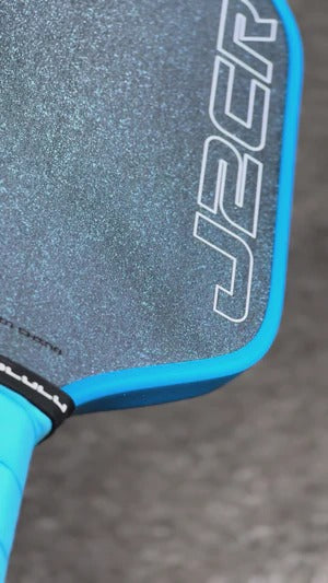 Honolulu J2CR Crystal Blue™ Endurance Surface™ Pickleball Paddle (Original J2 Handle Length 5.5")