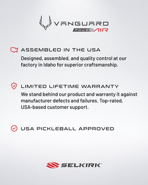 Selkirk VANGUARD Power Air - Invikta